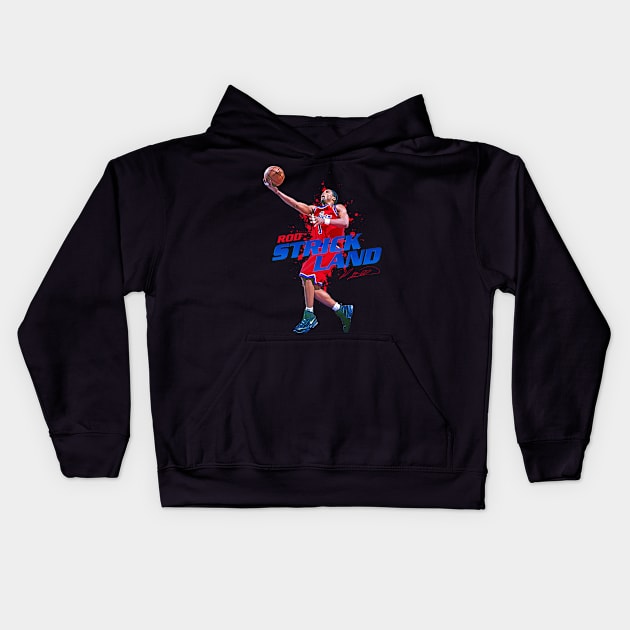 Rod Strickland Kids Hoodie by Juantamad